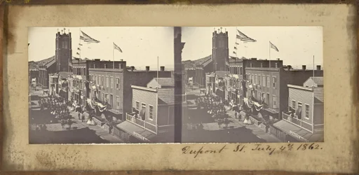 (Dupont Street, 4. Juli 1862)